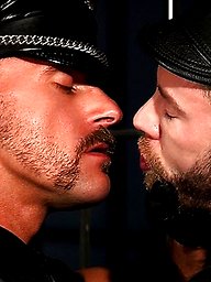 Samuel Colt and Shay Michaels - leather men