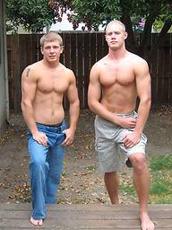 Nick and Tommy D jacking off dicks