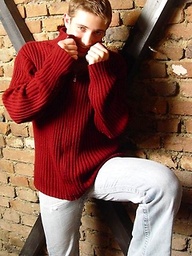 Straight teen boy