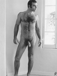 Hairy mature hunk posing naked. Colt vintage pics.