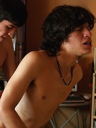 Latino Schoolboy gets a dick