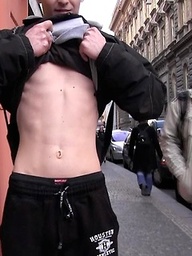 Czech hunter 34. Horny boy fucked.